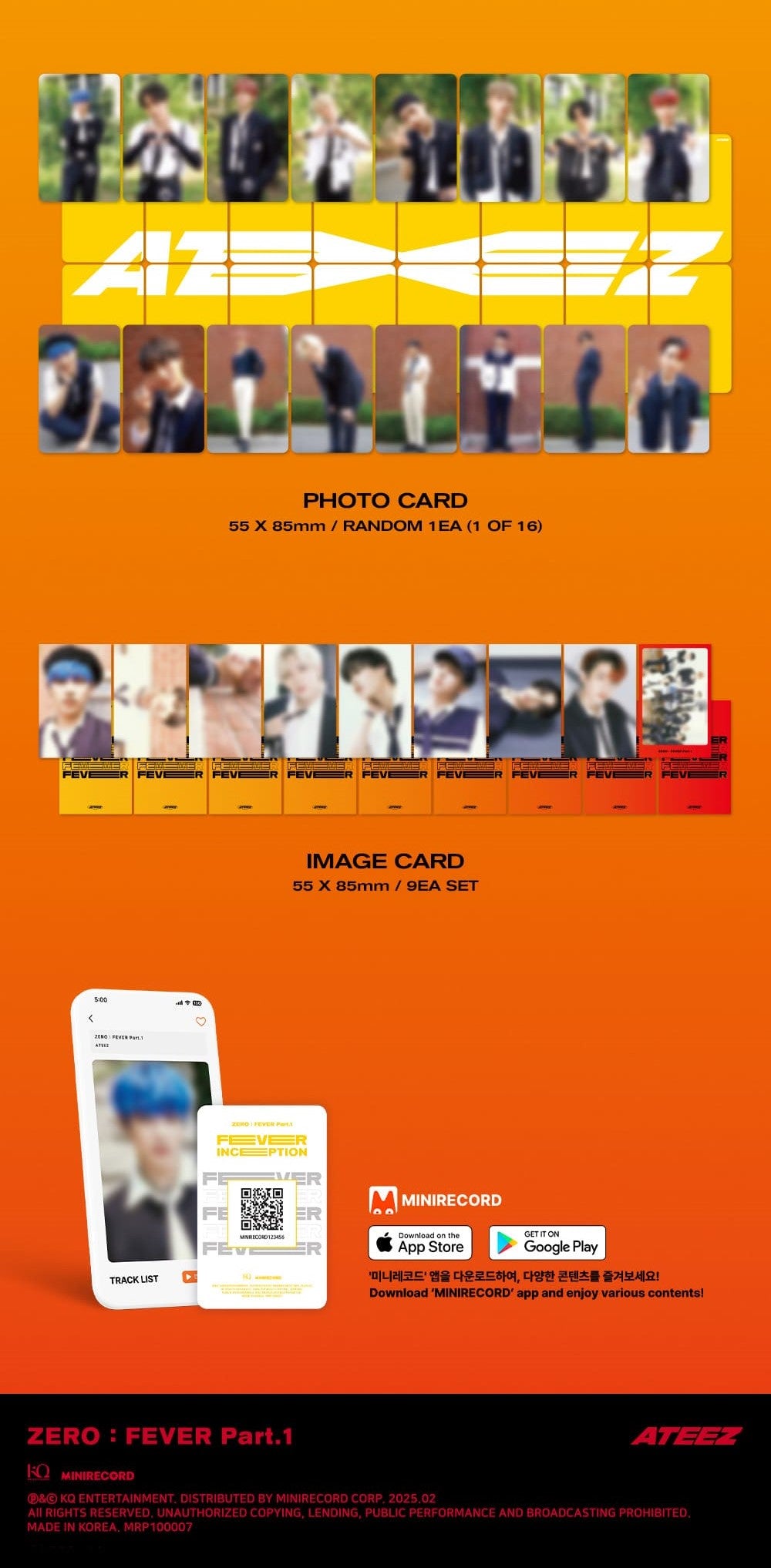 ATEEZ – ZERO : FEVER Part.1 (PLATFORM VER.) (Random)