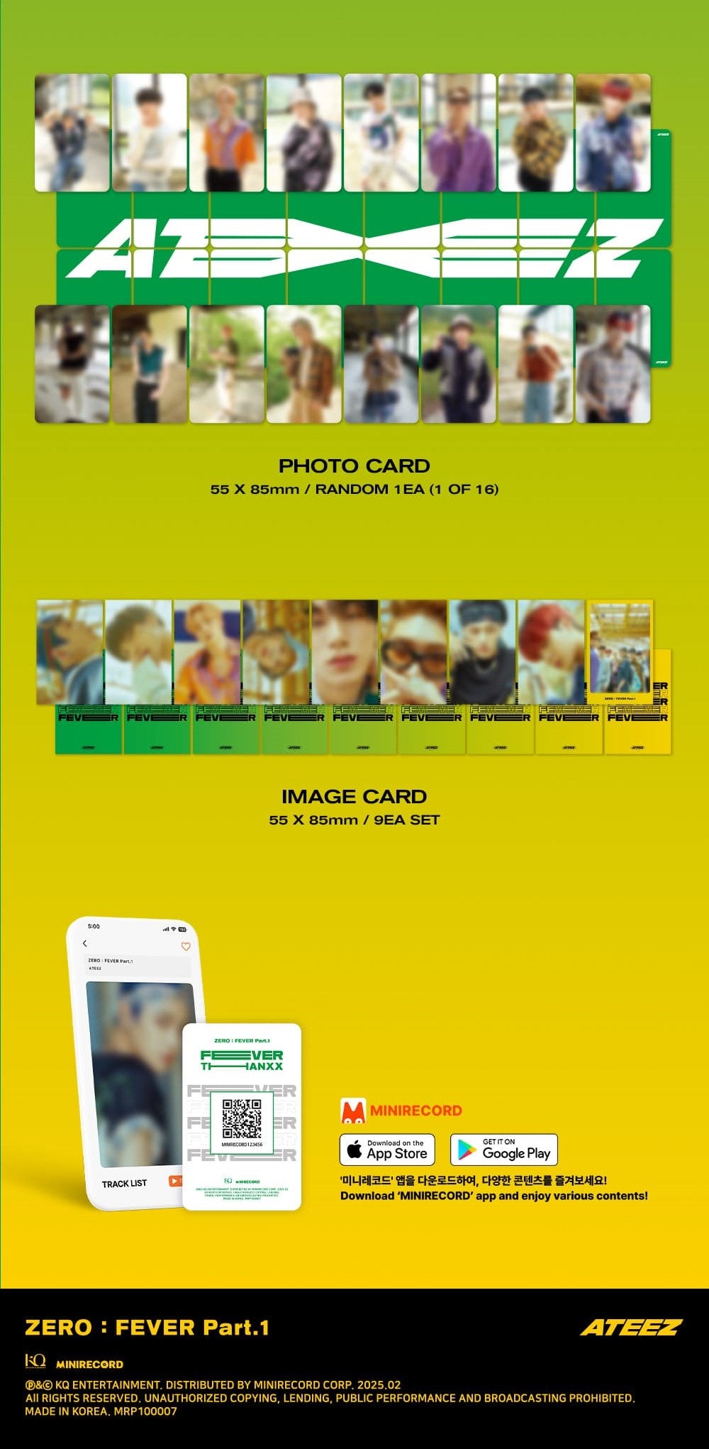 ATEEZ – ZERO : FEVER Part.1 (PLATFORM VER.) (Random)