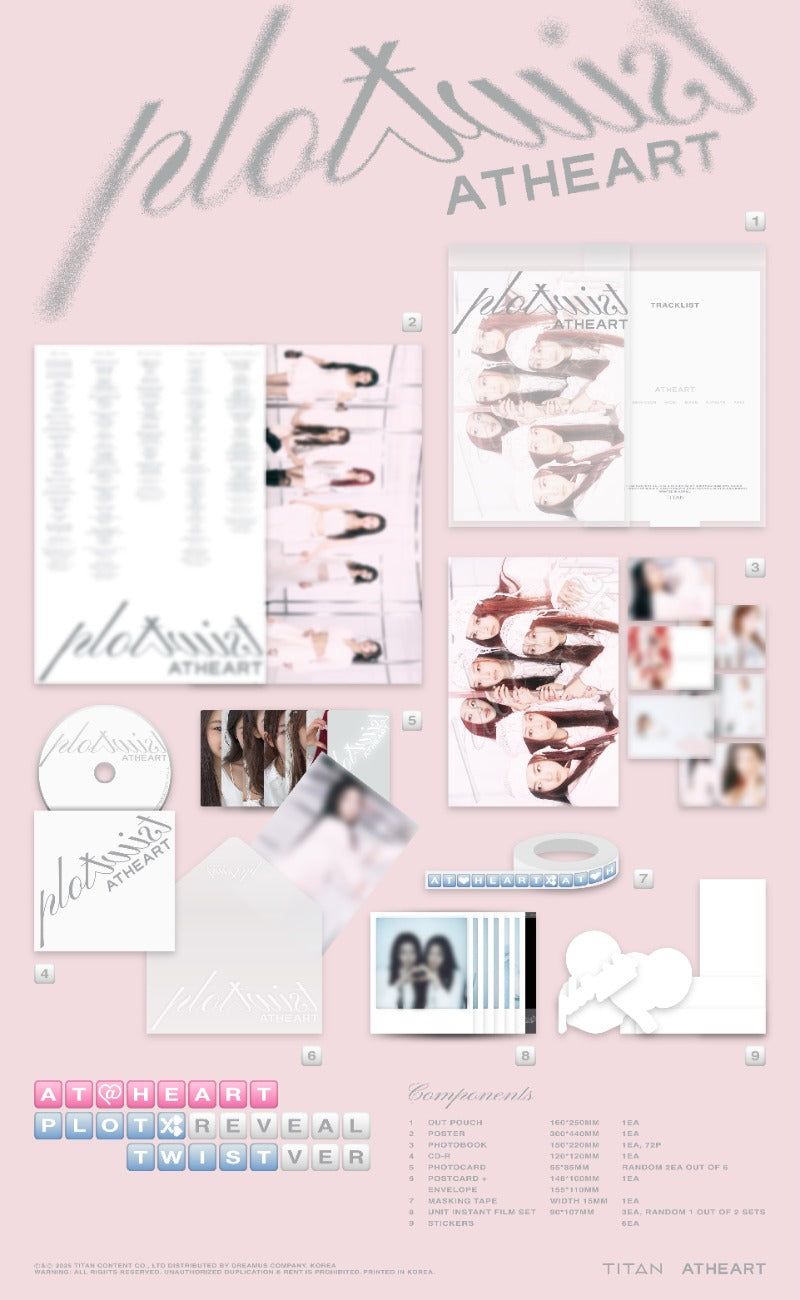 AtHeart 1st EP – Plot Twist (Reveal Ver.)