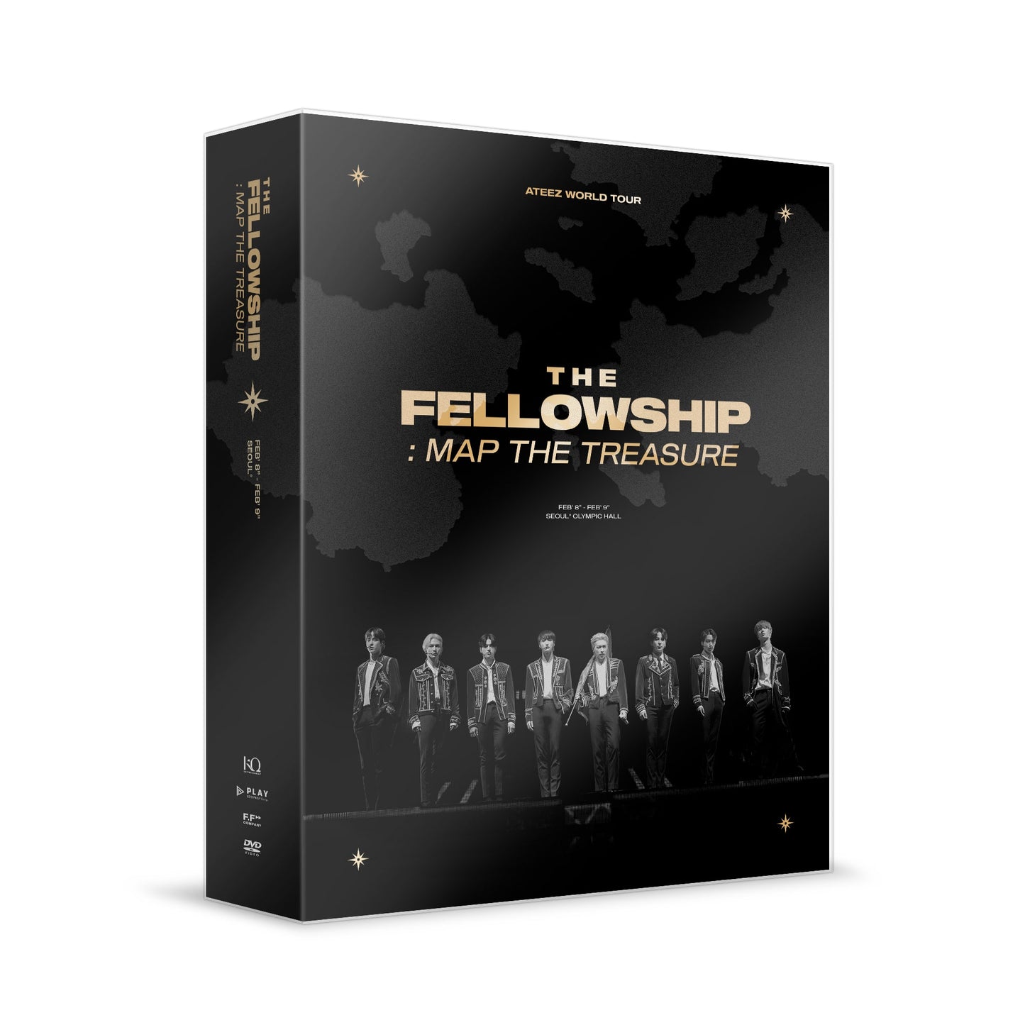 [PRE-OWNED] ATEEZ World Tour The Fellowship : Map The Treasure [Seoul DVD]