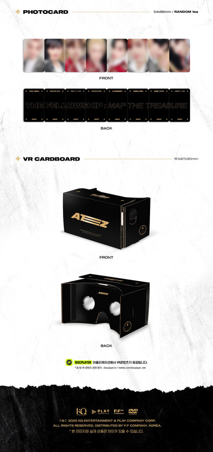 [PRE-OWNED] ATEEZ World Tour The Fellowship : Map The Treasure [Seoul DVD]