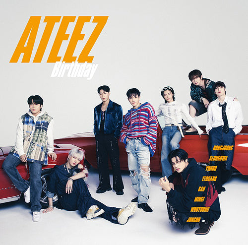 Ateez 4th Single Album - Birthday [Japanese Edition]