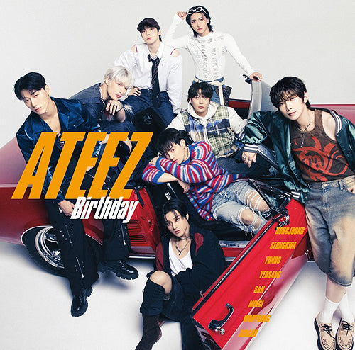 Ateez 4th Single Album - Birthday [Japanese Edition]