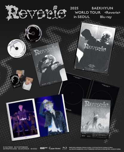 PRE-ORDER: BAEKHYUN – 2025 BAEKHYUN WORLD TOUR [Reverie] in SEOUL (Blu-ray)