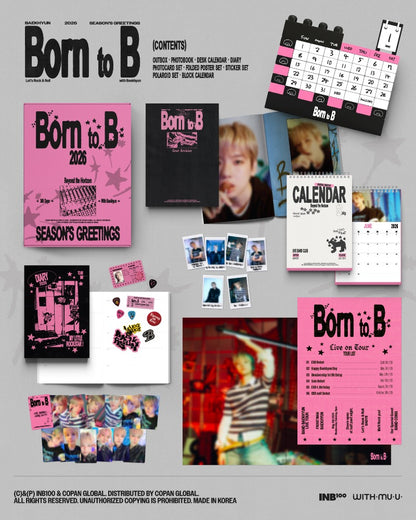 BAEKHYUN 2026 SEASON’S GREETINGS - Born to B
