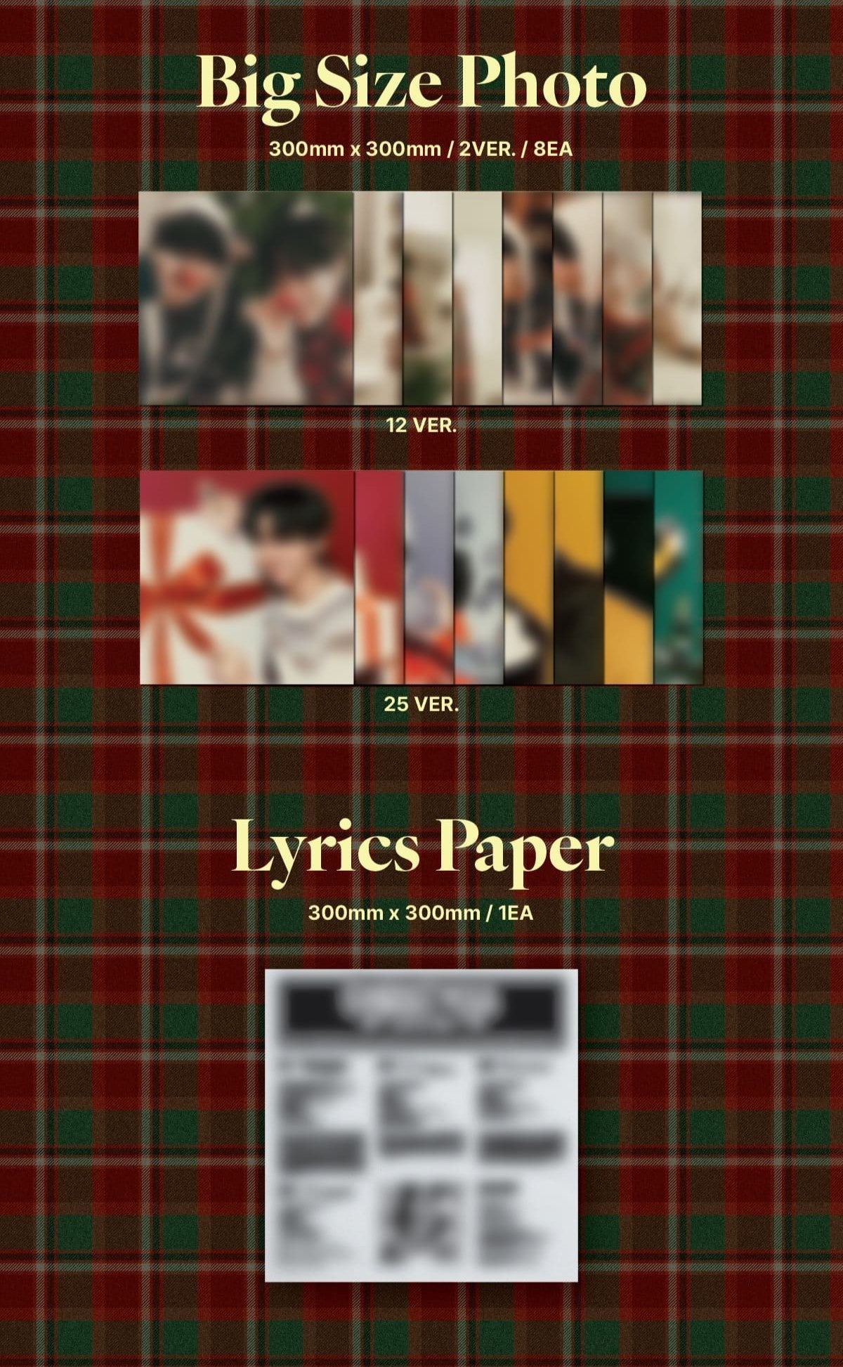BANG&JUNG&YOO&MOON Christmas Special Album – Christmas With You (Random)