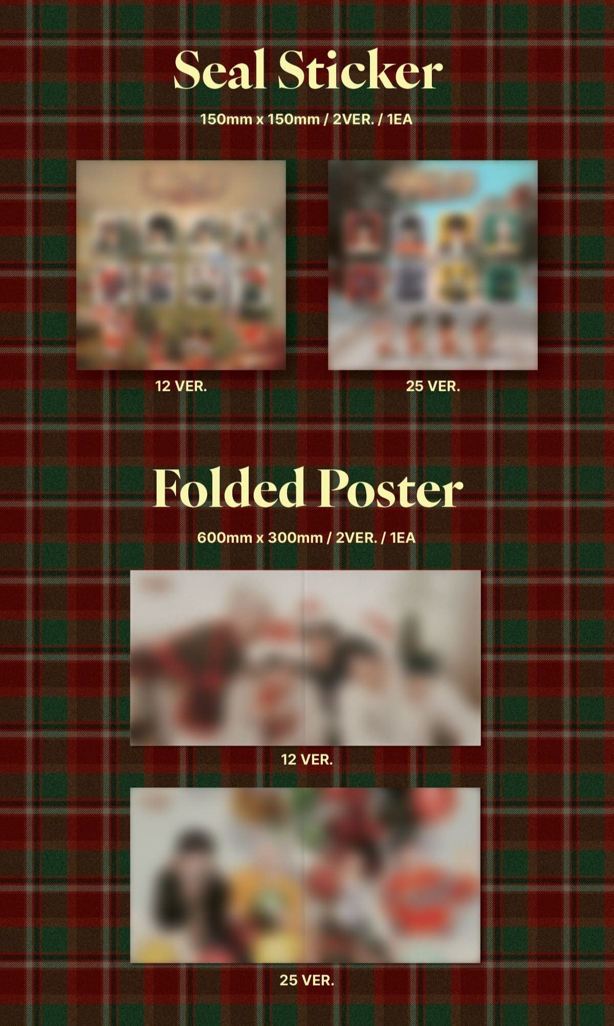 BANG&JUNG&YOO&MOON Christmas Special Album – Christmas With You (Random)