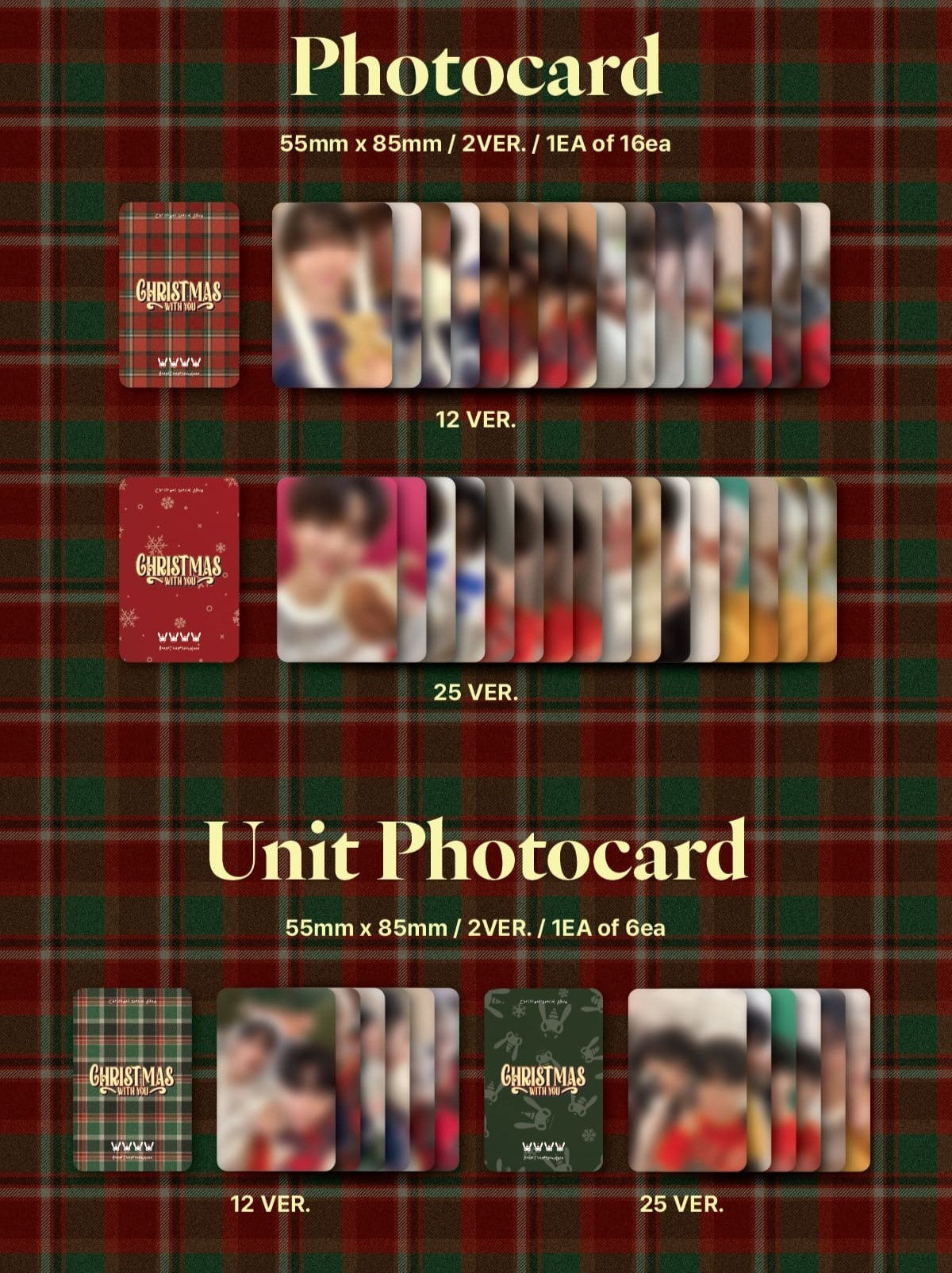 BANG&JUNG&YOO&MOON Christmas Special Album – Christmas With You (Random)