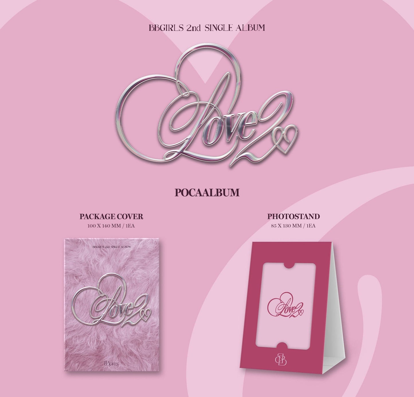 BBGIRLS 2nd SINGLE ALBUM – LOVE 2 (POCA ALBUM)