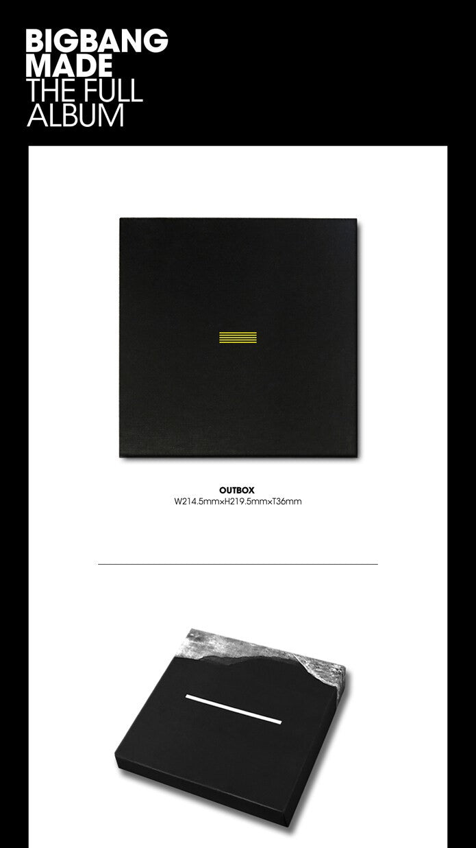 BIGBANG「MADE THE FULL ALBUM」V.Iver. BIGBANG MADE THE FULL ALBUM : BIGBANG | HMV&BOOKS online - YGK0726