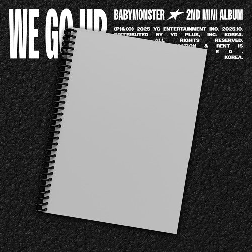 PRE-ORDER: BABYMONSTER 2nd Mini Album - WE GO UP (GO Ver.)