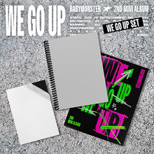 Load image into Gallery viewer, PRE-ORDER: BABYMONSTER 2nd Mini Album - WE GO UP (3 Version Set)
