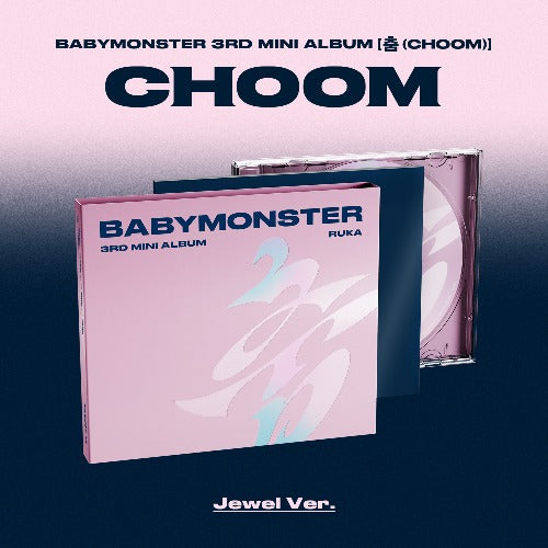 PRE-ORDER: BABYMONSTER 3rd Mini Album - 춤 (CHOOM) (Jewel Ver.) (Random)
