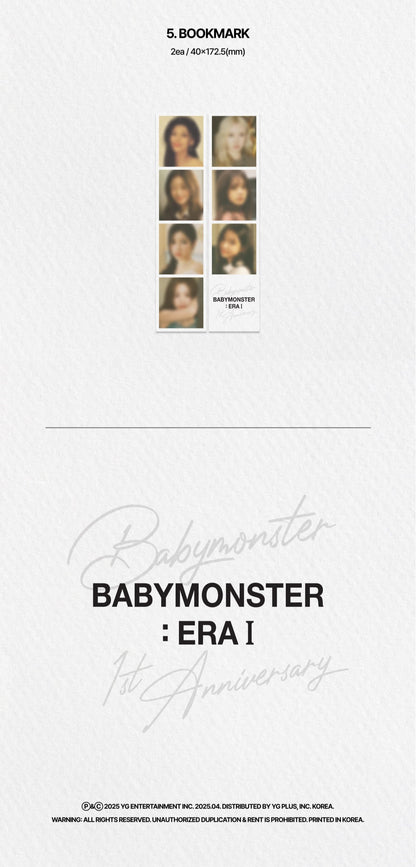 BABYMONSTER – [BABYMONSTER : ERA l] 1st Anniversary Photobook