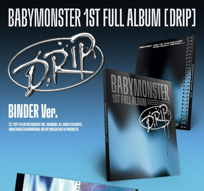 BABYMONSTER 1st FULL ALBUM – DRIP (BINDER Ver.)