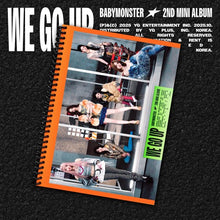 Load image into Gallery viewer, PRE-ORDER: BABYMONSTER 2nd Mini Album - WE GO UP (3 Version Set)
