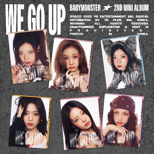 PRE-ORDER: BABYMONSTER 2nd Mini Album - WE GO UP (PATTERN Ver.)