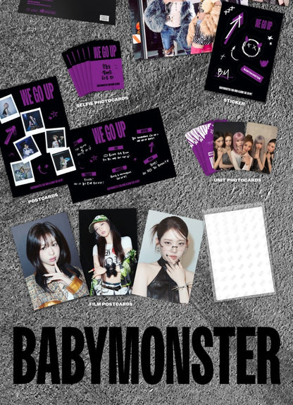 BABYMONSTER 2nd Mini Album - WE GO UP (Postcard Ver.)