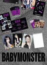 Load image into Gallery viewer, PRE-ORDER: BABYMONSTER 2nd Mini Album - WE GO UP (Postcard Ver.)
