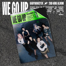 Load image into Gallery viewer, PRE-ORDER: BABYMONSTER 2nd Mini Album - WE GO UP (3 Version Set)
