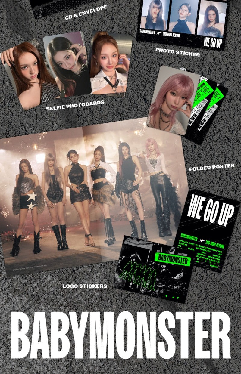 BABYMONSTER 2nd Mini Album - WE GO UP (WE Ver.)