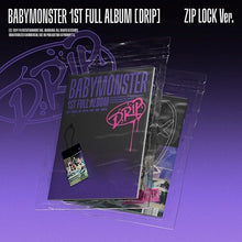 Load image into Gallery viewer, BABYMONSTER 1st FULL ALBUM – DRIP (ZIP LOCK VER.)
