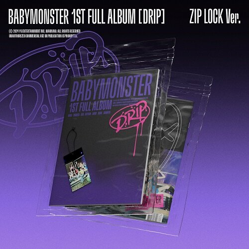 BABYMONSTER 1st FULL ALBUM – DRIP (ZIP LOCK VER.)