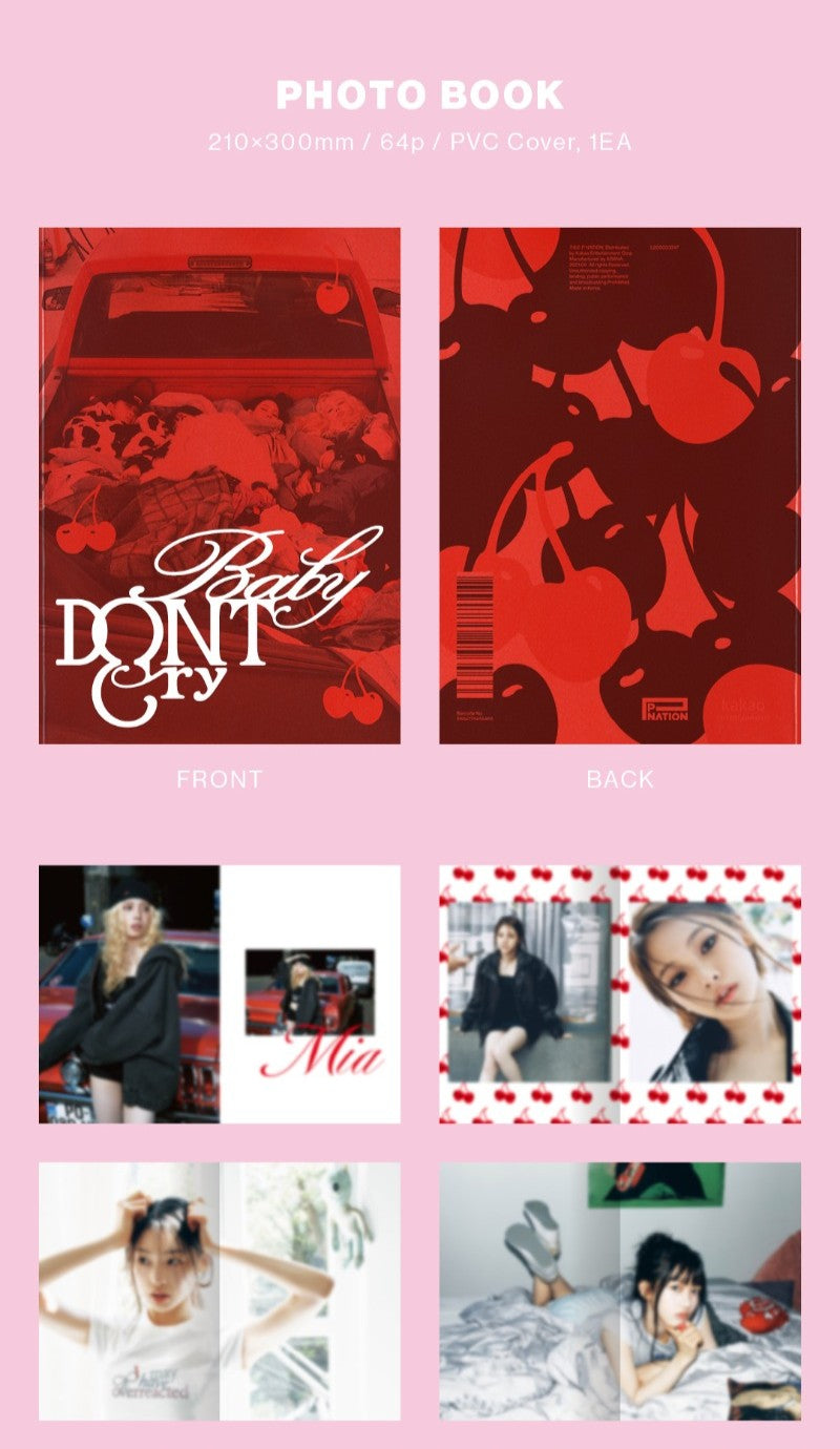 Baby DONT Cry Debut Single – F Girl (Photobook)