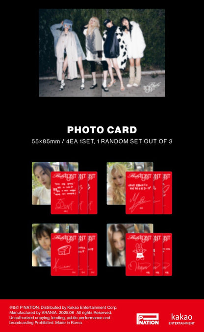 Baby DONT Cry Debut Single – F Girl (Photobook)
