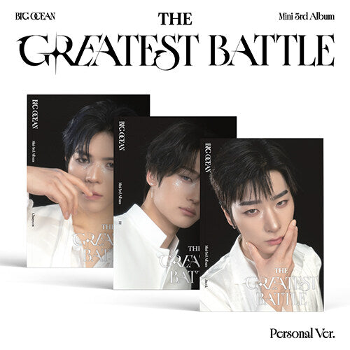 PRE-ORDER: Big Ocean 3rd Mini Album - The Greatest Battle (Personal Ver.) (Random)