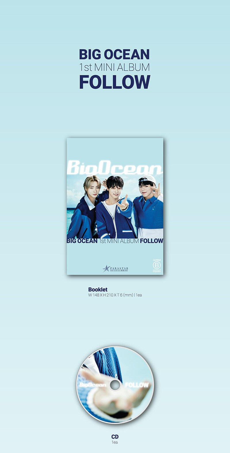Big Ocean 1st Mini Album – Follow