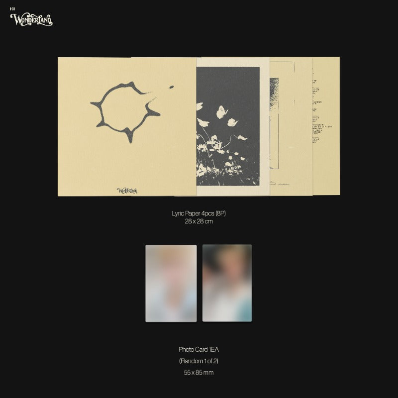 B.I 3rd Album - WONDERLAND (LP Ver.)