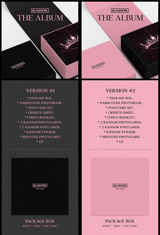 BLACKPINK - 1st FULL ALBUM [THE ALBUM] (Random)