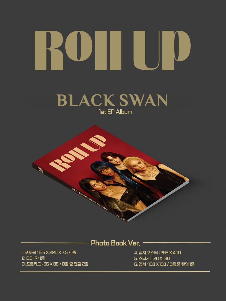 BLACKSWAN 1st EP Album – Roll Up