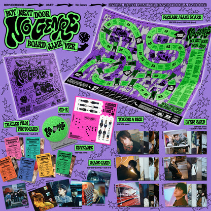 BOYNEXTDOOR 4th EP – No Genre (Board Game Ver.) (Random)