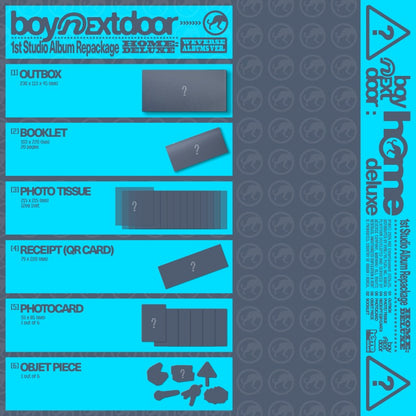 PRE-ORDER: BOYNEXTDOOR 1st Studio Album Repackage - HOME: DELUXE (Weverse Albums Ver.)