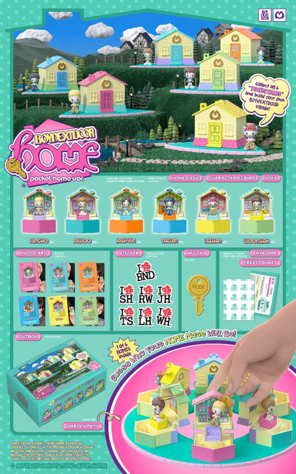 PRE-ORDER: BOYNEXTDOOR 1st Studio Album - HOME (Pocket Home Ver.) (Random)