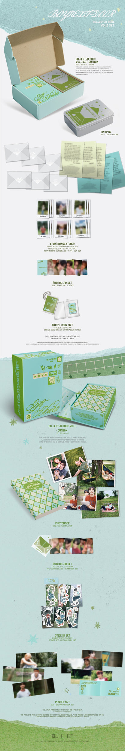 PRE-ORDER: BOYNEXTDOOR - COLLECTED BOOK VOL.3 SET