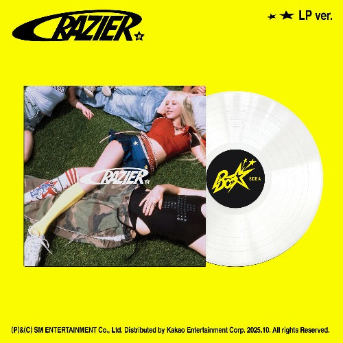 PRE-ORDER: BoA The 11th Album - Crazier (LP Ver.)
