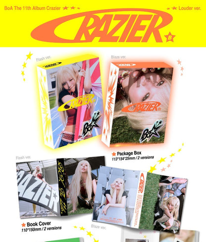 BoA The 11th Album – Crazier (Louder Ver.) (Random)
