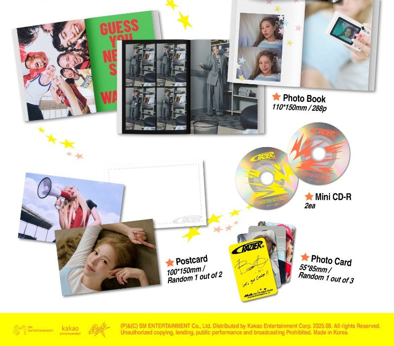 BoA The 11th Album – Crazier (Louder Ver.) (Random)