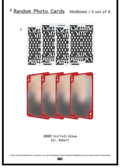 BOBBY 3rd FULL ALBUM – Sir. Robert