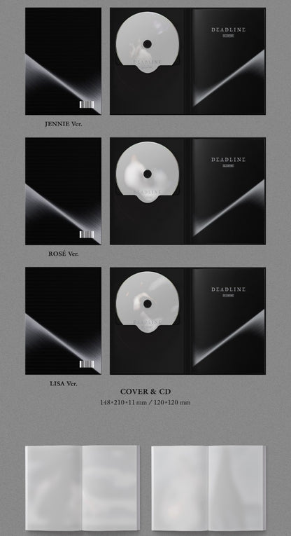 BLACKPINK 3rd Mini Album - DEADLINE (SILVER Ver.)