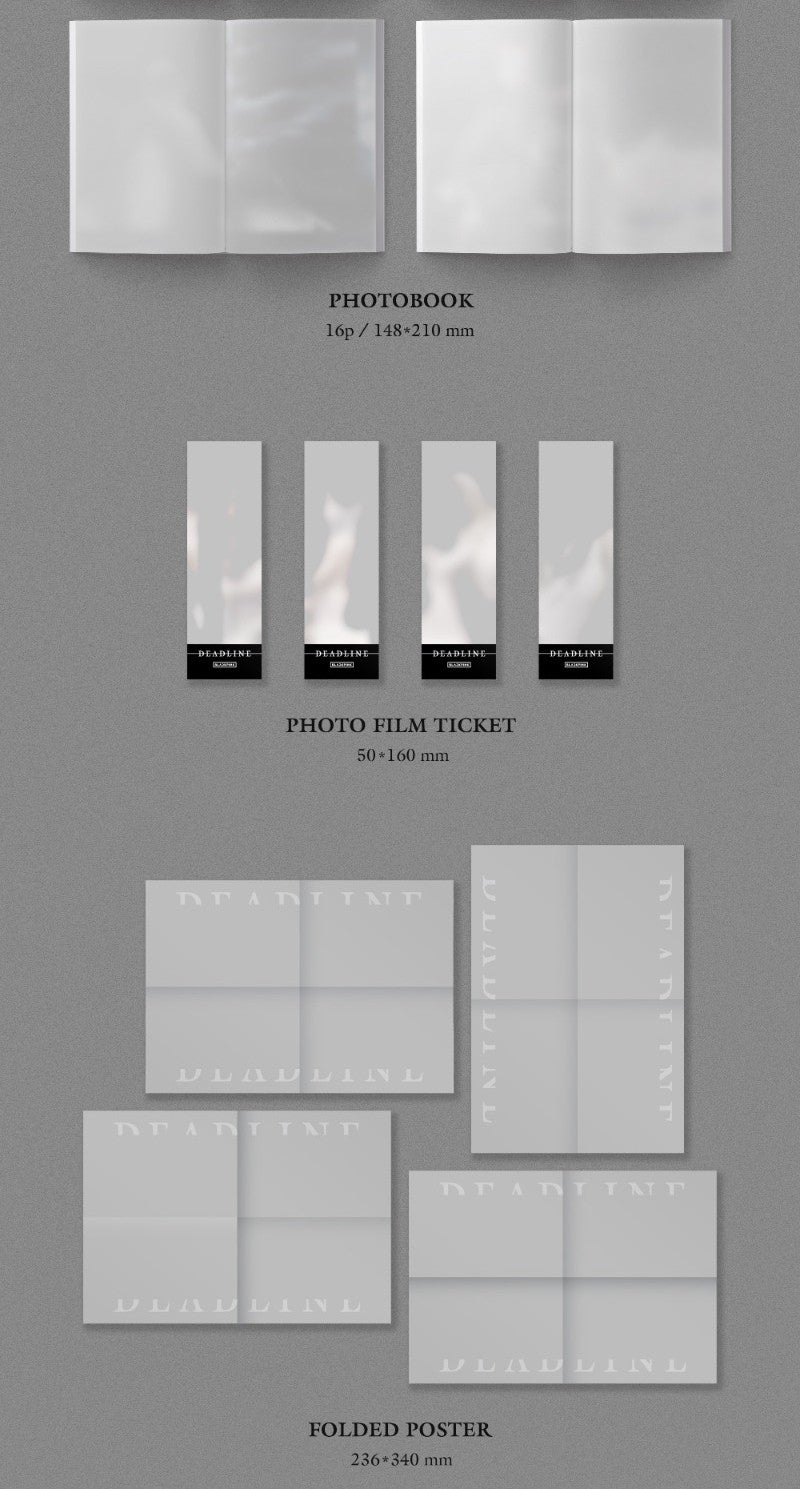 BLACKPINK 3rd Mini Album - DEADLINE (SILVER Ver.)