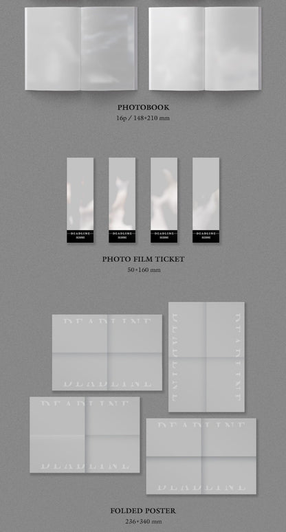 BLACKPINK 3rd Mini Album - DEADLINE (SILVER Ver.)