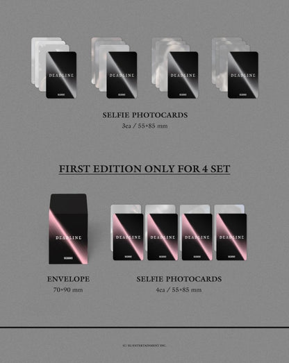 BLACKPINK 3rd Mini Album - DEADLINE (SILVER Ver.)