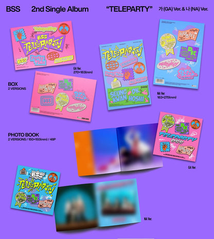 BSS 2nd Single Album – TELEPARTY (Random)