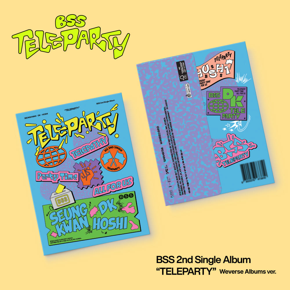 BSS 2nd Single Album – TELEPARTY (Weverse Albums Ver.)