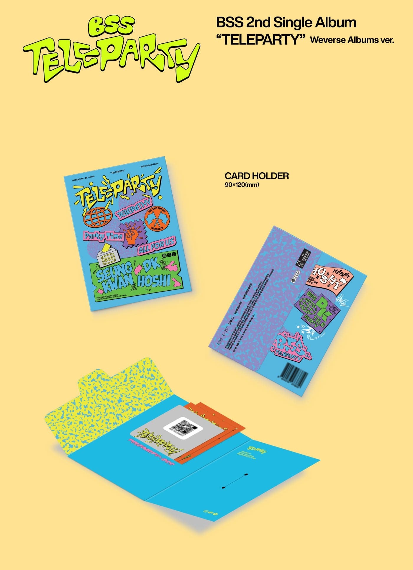BSS 2nd Single Album – TELEPARTY (Weverse Albums Ver.)