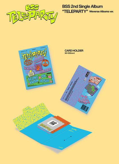 BSS 2nd Single Album – TELEPARTY (Weverse Albums Ver.)